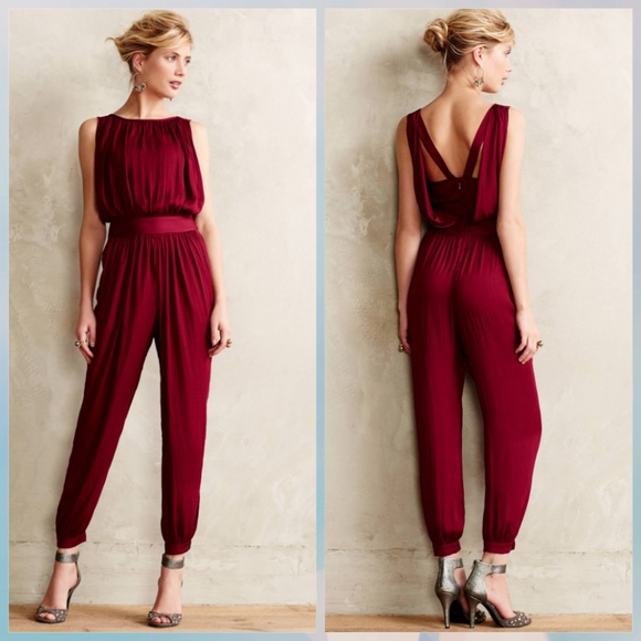 Anthropologie Pants - Anthropologie Morgan Carper Jumpsuit 2 or 4 XS S